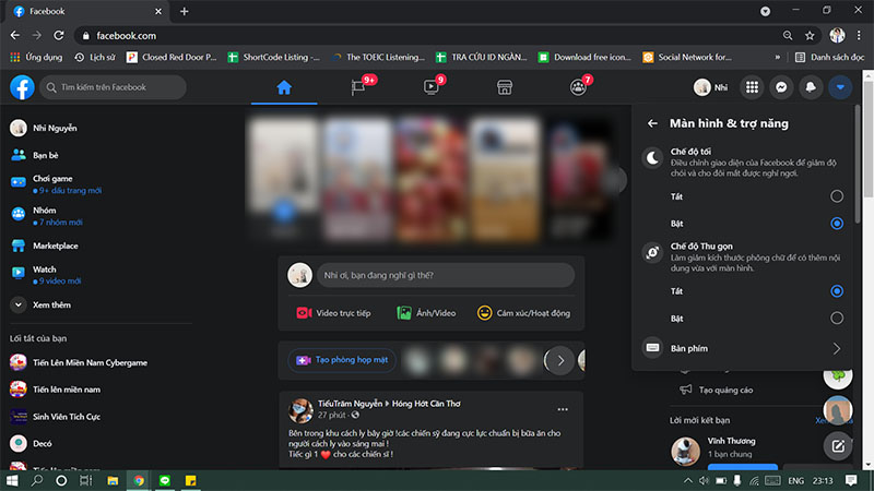 Cách bật chế độ Dark Mode Messenger trên điện thoại, máy tính chi tiết